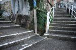 長崎　住宅街の階段路地